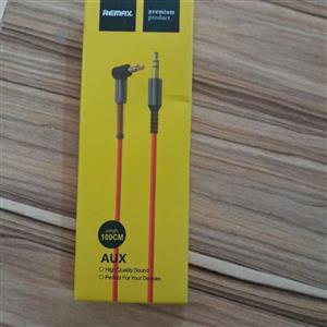 کابل AUX ریمکس مدل AUDIO_1000 طول 1 متر