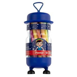 ماژیک رنگ آمیزی 18 رنگ پنتر طرح آدمک کد 125019