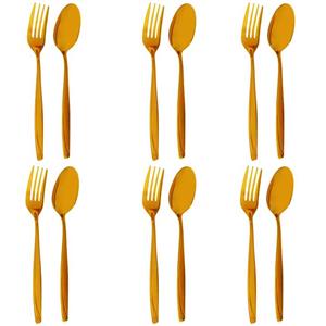 سرویس قاشق و چنگال غذاخوری 12 پارچه کد Un148