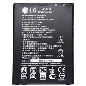باتری موبایل مدل BL-45B1F ظرفیت 3000 میلی‌آمپر ساعت مناسب برای گوشی ال جی Stylus 2 / V10