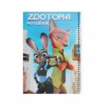 دفتر مشق 40 برگ اورین مدل zootopia کد 102