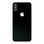 برچسب پوششی ماهوت طرح Black-Suede مناسب برای گوشی موبایل اپل Iphone XS