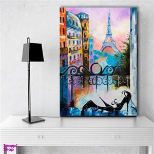 تابلو شاسی گالری استاربوی طرح برج ایفل مدل Amazing 51