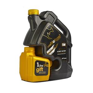 روغن موتور خودرو موتوسل مدل Kangaroo10W_40 حجم 5 لیتر