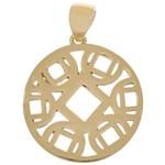 Zarin AB1093 Gold Necklace Pendant