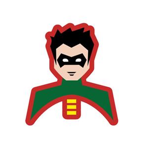 استیکر طرح Robin Dc Comics مدل STP910