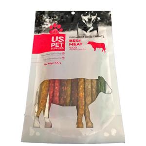 تشویقی سگ یو اس پت کد 028 وزن 100 گرم