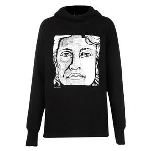 هودی نخی جلو بسته مردانه مدل زن سرخپوست - نامدارز Men Cotton Close-Front Hoodie Zane Sorkhpoost - Namdarz