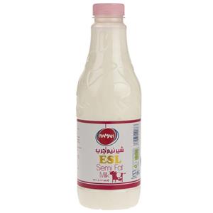 شیر نیم چرب رامک مقدار 1 لیتر Ramak Semi Fat Milk 1LI 