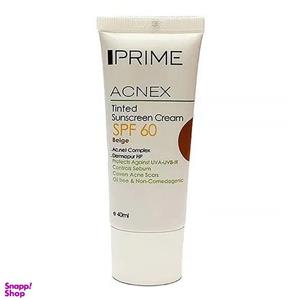 کرم ضد آفتاب پریم مدل Acnex Beige SPF60 حجم 40 میلی لیتر