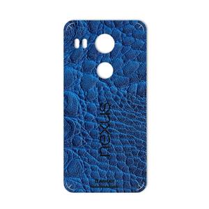 برچسب پوششی ماهوت طرح Crocodile Leather مناسب برای گوشی موبایل گوگل Nexus 5X MAHOOT Cover Sticker for Google 