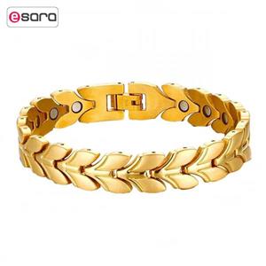 دستبند مغناطیسی اصل مدل 111 Wheat gold Wheat gold 111 magnetic bracelet