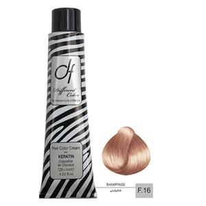 رنگ مو دیفرنت شماره F.16 حجم 125 میلی لیتر رنگ شامپاینی