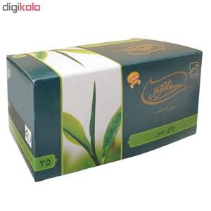 چای سبز کیسه ای سناتور بسته 25 عددی