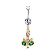 پیرسینگ ناف گالری شمرون طرح روباه کد BDJ032G0