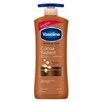 لوسیون بدن پمپی کاکائو وازلین مدل Cocoa Radiant 725 ml