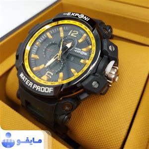 ساعت مچی اسپرت اکسپونی دور طلایی مردانه کد 375 