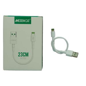 کابل گوشی USB-lightening مدل مودم کت مدل011 مخصوص پاور بانک