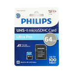 Philips Micro SDHC Card FM64MP65B Class10 64GB Ultra Pro