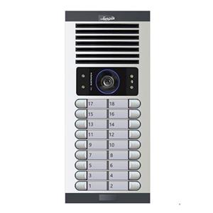 پنل 18 واحدی تصویری رنگی الکتروپیک مدل FD-1086 افقی