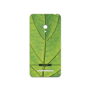 برچسب پوششی ماهوت مدل Leaf Texture مناسب برای گوشی موبایل ایسوس Zenfone 5 MAHOOT Cover Sticker for ASUS 