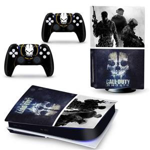برچسب کنسول بازی و دسته بازی ps5 مدل call of duty ghosts مجموعه 6 عددی