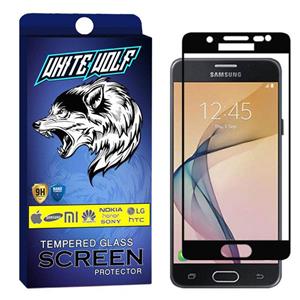 محافظ صفحه نمایش وایت ولف مدل WGF مناسب برای گوشی موبایل سامسونگ Galaxy J5 prime White Wolf WGF Screen Protector For Samsung Galaxy J5 prime