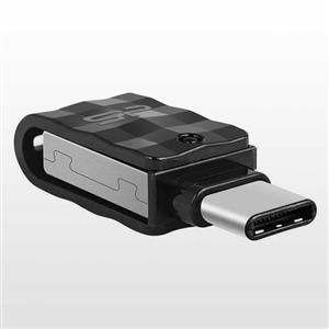 فلش مموری OTG سیلیکون پاور مدل Mobile C31 ظرفیت 128 گیگابایت