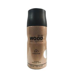 اسپری ضد تعریق مردانه ریو کالکشن مدل Wood Brown Rio Perfumed Deodorant Spray 