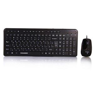 کیبورد و ماوس باسیم فراسو مدل FCM-3444 با رابط PS/2 Farassoo FCM-3444 Wired PS/2 Keyboard and Mouse