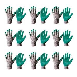 دستکش ایمنی دیزیاکو مدل نیتریل کد GN-0369-09 بسته 9 عددی