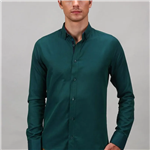 پیراهن مردانه کد  Green Slim Fit