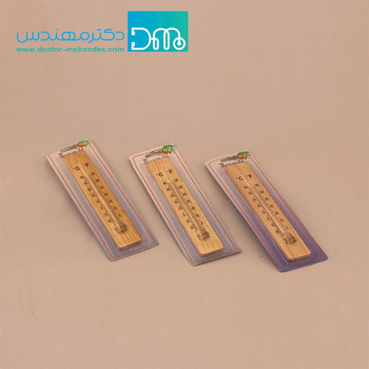 دماسنج دیواری چوبی