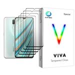 محافظ صفحه نمایش جانبو مدل Viva Glass MIX004 مناسب برای گوشی موبایل اوپو A9x بسته چهار عددی