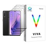 محافظ صفحه نمایش جانبو مدل Viva Glass MIX004 مناسب برای گوشی موبایل اوپو A8 بسته چهار عددی