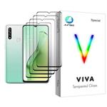 محافظ صفحه نمایش جانبو مدل Viva Glass MIX004 مناسب برای گوشی موبایل اوپو A31 بسته چهار عددی