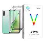 محافظ صفحه نمایش جانبو مدل Viva Glass MIX003 مناسب برای گوشی موبایل اوپو A31 بسته سه عددی