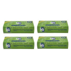 کیسه فریزر های مدل تجزیه پذیر چهار بسته 200 عددی