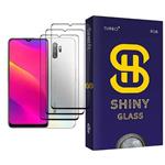 Atouchbo Shiny Glass MIX003 Screen Protector For Oppo A11 Pack Of 3