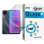AFS Unique Glass MIX004 Screen Protector For Realme C25s Pack Of 4