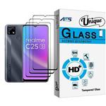 AFS Unique Glass MIX003 Screen Protector For Realme C25s Pack Of 3