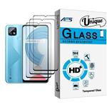 AFS Unique Glass MIX003 Screen Protector For Realme C21 Pack Of 3