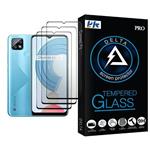 PK Delta Glass MIX003 Screen Protector For Realme C21 Pack Of 3