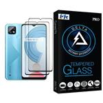 PK Delta Glass MIX002 Screen Protector For Realme C21 Pack Of 2