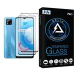PK Delta Glass MIX002 Screen Protector For Realme C20A Pack Of 2