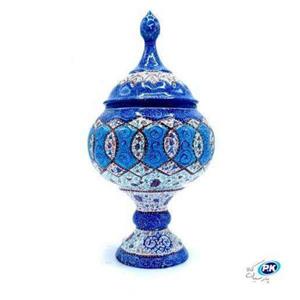 قندان پایه دار میناکاری