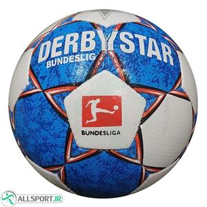 توپ فوتسال دربی استار Derbystar Soccer Ball 4 White Blue 