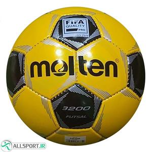 توپ فوتسال مولتن Molten Soccer Ball 3200 Yellow Black 