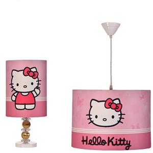 لوستر و آباژور اتاق کودک مدل کیتی دخترونه