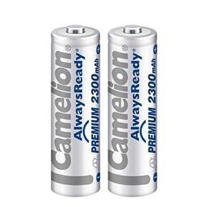 باتری قلمی شارژی کملیون Camelion2Pcs Premium Always Ready 2300 mAh ReChargeable AA Battery